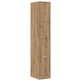 Apothecary Cabinet Artisian Oak 30x41x174.5 cm Engineered Wood 3309635