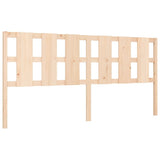 Bed Frame without Mattress 200x200 cm Solid Wood 3194136