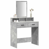 Dressing Table Concrete Grey 79 x 41 x 140 cm Engineered Wood 865139