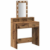 Dressing Table Brown 79 x 41 x 140 cm Engineered wood 865170