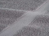 Premium Towels "SOLUND" 4 pcs Grey 100x200 cm 600 gsm 137318
