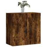 Wall Cabinet Smoked Oak 60x31x60 cm Engineered Wood 829993