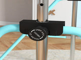 Adjustable Height, Foldable Kids Gymnastics Bar w/ Non-slip Rubber Floor Rings, for 3 Years, Green T3398P378984