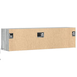 TV Wall Cabinet with LED Lights Grey Sonoma 140x31x38 cm 852374
