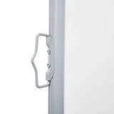 Retractable Side Awning Cream 100x1000 cm 48473
