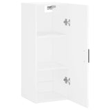 Wall Mounted Cabinet White 34.5x34x90 cm 828860