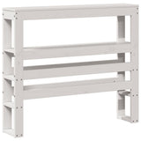 Bed Frame with Headboard without Mattress White 90x200 cm 3305990