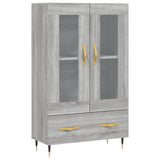 Highboard Grey Sonoma 69.5x31x115 cm Engineered Wood 828282