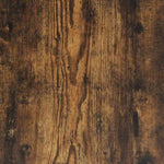 Reception Desk Smoked Oak 100x50x103.5 cm Engineered Wood 3324164