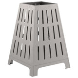 Fire Pit Brown 50 x 50 x 70 cm Weathering Steel 858959