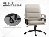 Office Chair, PU Leather Computer Desk Chair Office Chair with Adjustable Height and Swivel Rolling T3398P342240