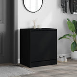 Shoe Cabinet Black 60x42x69 cm Engineered Wood 839981