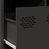 TV Cabinet Black 68x50x43.5 cm Cold-rolled Steel 851238