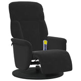 Massage Recliner Chair Black 91 x 71 x 105 cm Velvet 42018600