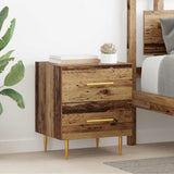 Bedside Cabinet Old Wood 40 x 35 x 47.5 cm Engineered Wood 881995