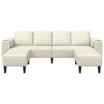 Sofa Set 3 pcs Cream Velvet 3335129
