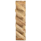 321627 Wine Rack for 5 Bottles Solid Mango Wood