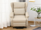 Power Lift Recliner Armchair, Electric Lift Chair for Elderly, Fabric Riser and Reclining Chair with T3398P328089
