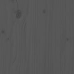 9 Piece Garden Bar Set Grey Solid Wood Pine 3157819