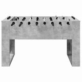 Foosball Table Concrete Grey 146.5 x 74 x 85 cm Engineered Wood 3378202