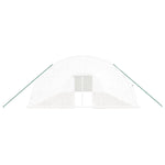 Greenhouse with Steel Frame White 96 m² 16x6x2.85 m 3188122