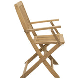 Folding Garden Chairs 2 pcs 54x61x88 cm Solid Wood Acacia 365741