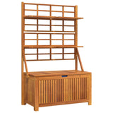 Storage Box with Trellis 99x50x160 cm Solid Wood Acacia 318760