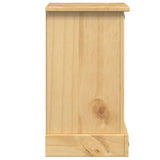Bedside Cabinet "Corona" 35x32,5x58 cm Solid Wood Pine 4005653