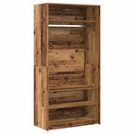 Wardrobe Old Wood 100x50x200 cm Engineered Wood 3318624