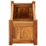 Garden Raised Bed Acacia Wood 76x27.6x25 cm 41771