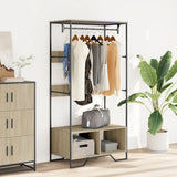 Wardrobe Sonoma Oak 90x50x180 cm Engineered Wood 848670