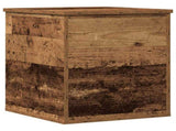 Storage Box Old Wood 40 x 42 x 46 cm Engineered Wood 868666