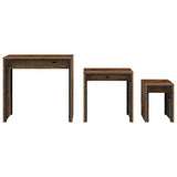 Coffee Table 3 pcs Old Wood Engineered wood 883534