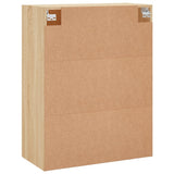 Wall Mounted Cabinet Sonoma Oak 69.5x34x90 cm 828439