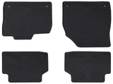 Car Mat 4 pcs Black suitable for Audi Q4 etron 2022- Rubber 42029083