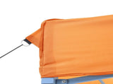 Party Tent Folding Orange 292 x 292 x 315 cm Oxford Fabric 42023562