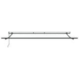 Automatic Retractable Awning with LEDs Anthracite&White 400x300 cm 3310233