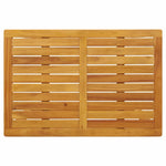 3 Piece Balcony Set with Cushions Solid Wood Acacia 365856