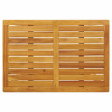 3 Piece Balcony Set with Cushions Solid Wood Acacia 365856
