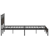 Bed Frame without Mattress Brown Oak 183x213 cm Engineered Wood 4107003