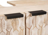 Bathroom Sets with Storage White Wash Finish Solid Mango Wood 3310030