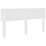 Headboard Gloss White Engineered wood 888500