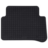 Car Mat 4 pcs Black suitable for MERCEDES E 2009-2016 Rubber 42029149