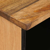 TV Cabinet with Drawer Brown 80 x 33 x 46 cm Solid Mango Wood 4018061