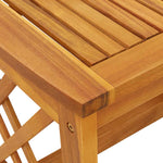 Side Table Brown Solid Acacia wood 4106452