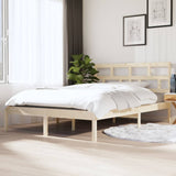Bed Frame without Mattress Small Double Solid Wood 3101188