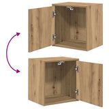 Garage Wall Cabinets 2 pcs Artisan Oak Engineered Wood 860642