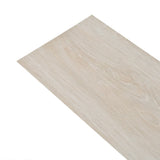 Self-adhesive PVC Flooring Planks 2.51 m 2mm Oak Classic White 342874
