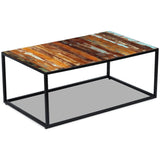 Coffee Table Solid Reclaimed Wood 100x60x40 cm 243336