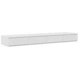 Storage Bed Frame with Drawer White 150 cm Engineered Wood 3335645